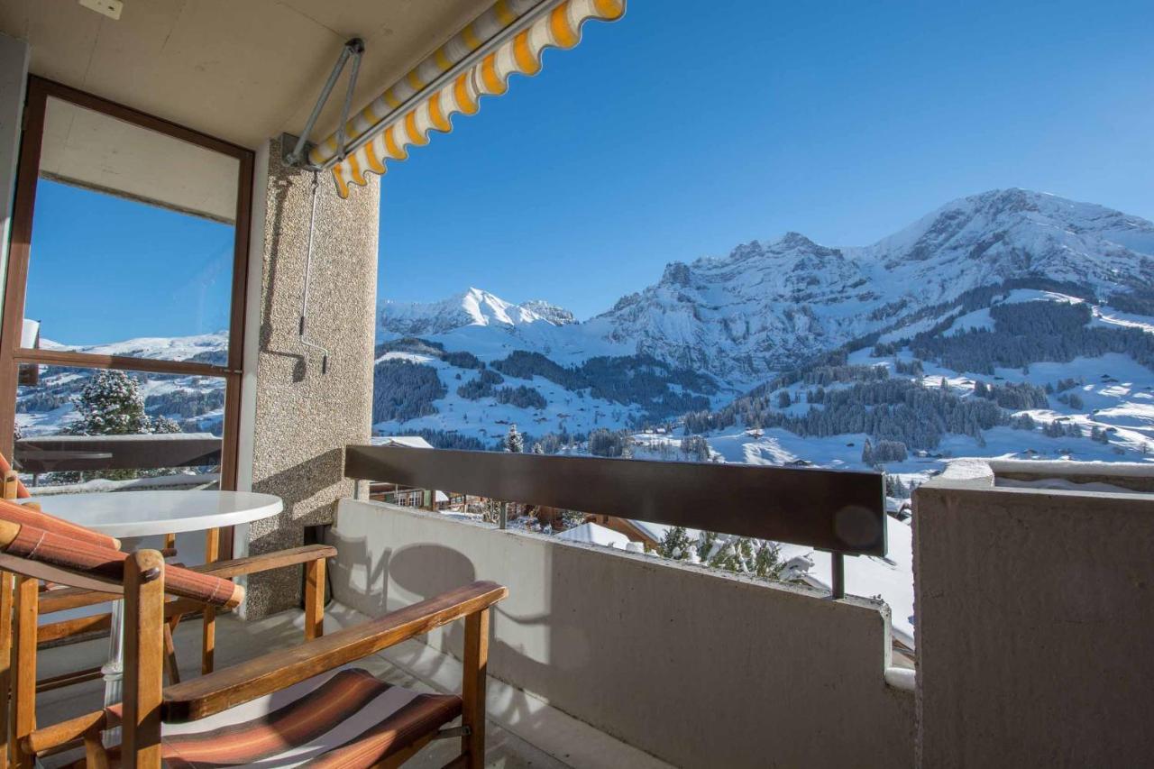 Ferienwohnung Schlegeli Adelboden Exterior foto